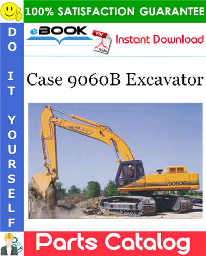 Case 9060B Excavator Parts Catalog