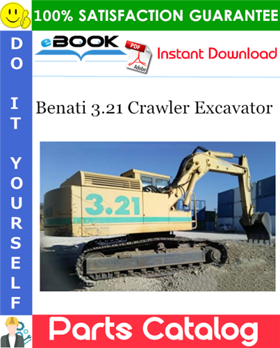 Benati 3.21 Crawler Excavator Parts Catalog