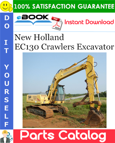 New Holland EC130 Crawlers Excavator Parts Catalog