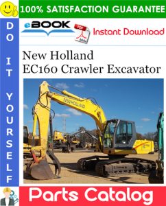 New Holland EC160 Crawler Excavator Parts Catalog