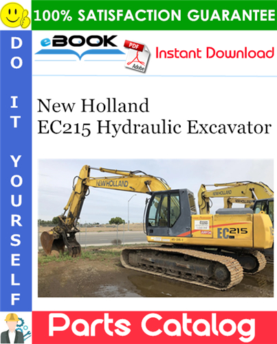 New Holland EC215 Hydraulic Excavator Parts Catalog