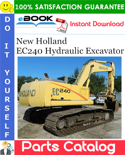 New Holland EC240 Hydraulic Excavator Parts Catalog