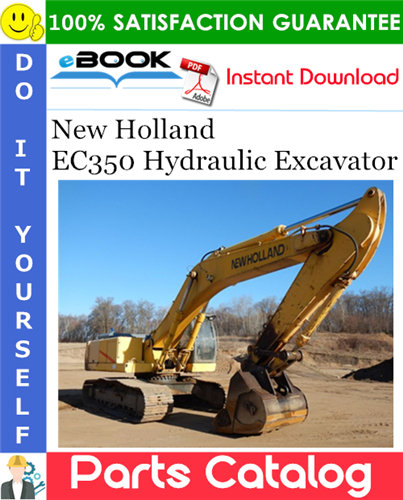 New Holland EC350 Hydraulic Excavator Parts Catalog