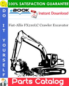 Fiat-Allis FX210LC Crawler Excavator Parts Catalog
