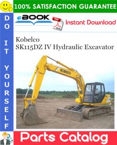 Kobelco SK115DZ IV Hydraulic Excavator Parts Catalog