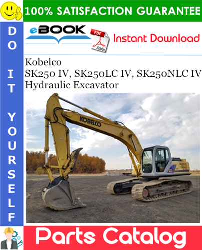 Kobelco SK250 IV, SK250LC IV, SK250NLC IV Hydraulic Excavator