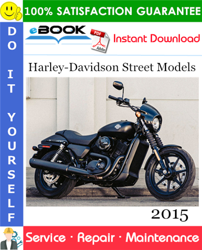 2015 Harley-Davidson Street Models (XG500, XG750)
