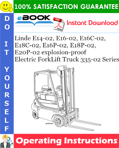 Linde E14-02, E16-02, E16C-02, E18C-02, E16P-02, E18P-02, E20P-02 explosion-proof