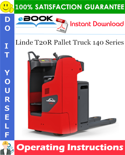 Linde T20R Pallet Truck 140 Series Operating Instructions