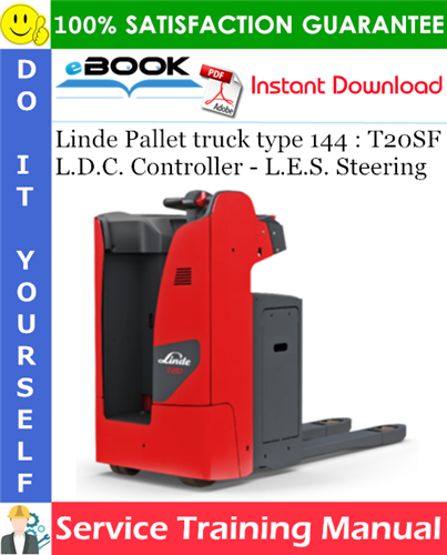 Linde Pallet truck type 144: T20SF L.D.C. Controller - L.E.S. Steering