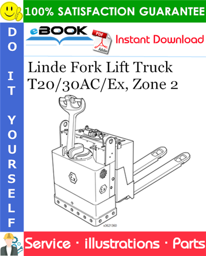 Linde Fork Lift Truck T20/30AC/Ex, Zone 2 Parts Manual