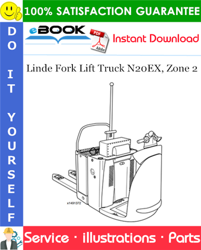 Linde Fork Lift Truck N20EX, Zone 2 Parts Manual
