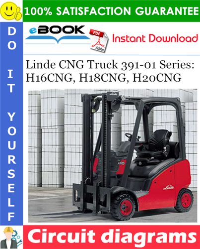 Linde CNG Truck 391-01 Series: H16CNG, H18CNG, H20CNG Circuit diagrams