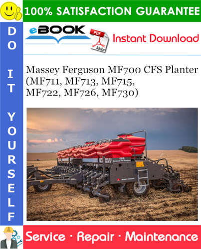 Massey Ferguson MF700 CFS Planter (MF711, MF713, MF715, MF722, MF726, MF730)