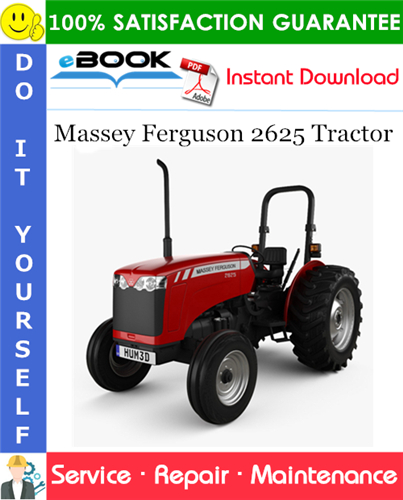 Massey Ferguson 2625 Tractor Service Repair Manual