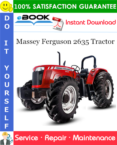 Massey Ferguson 2635 Tractor Service Repair Manual