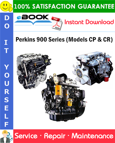 Perkins 900 Series (Models CP & CR) Service Repair Manual