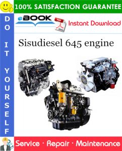 Sisudiesel 645 engine Service Repair Manual