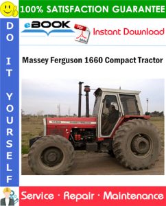 Massey Ferguson 1660 Compact Tractor Service Repair Manual