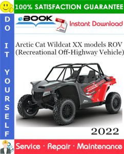 2022 Arctic Cat Wildcat XX models ROV