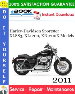 Harley-Davidson Sportster XL883, XL1200, XR1200X Models