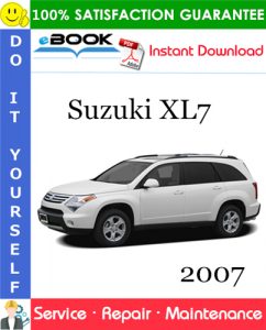 2007 Suzuki XL7 Service Repair Manual