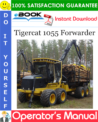 Tigercat 1055 Forwarder Operator's Manual