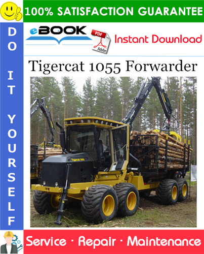 Tigercat 1055 Forwarder Service Repair Manual