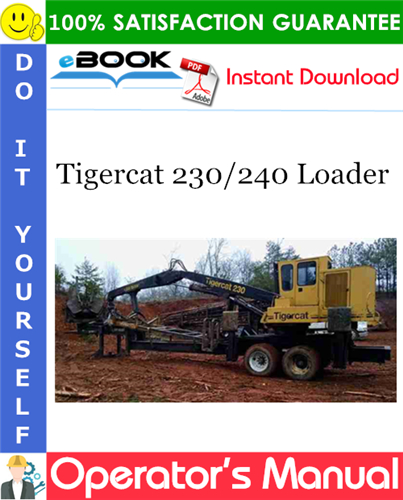 Tigercat 230/240 Loader Operator's Manual