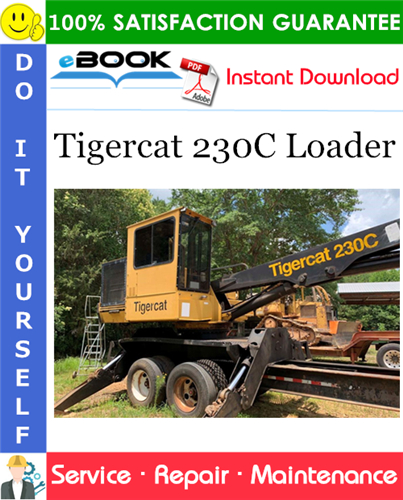 Tigercat 230C Loader Service Repair Manual