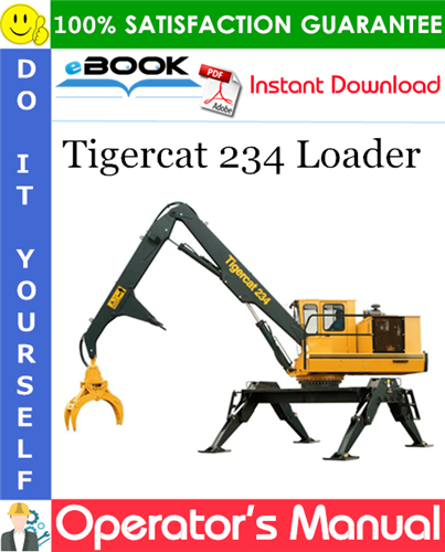 Tigercat 234 Loader Operator's Manual