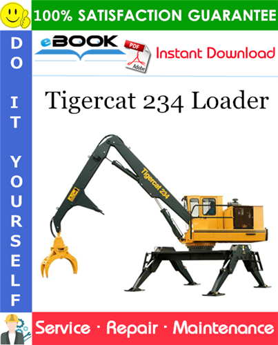 Tigercat 234 Loader Service Repair Manual