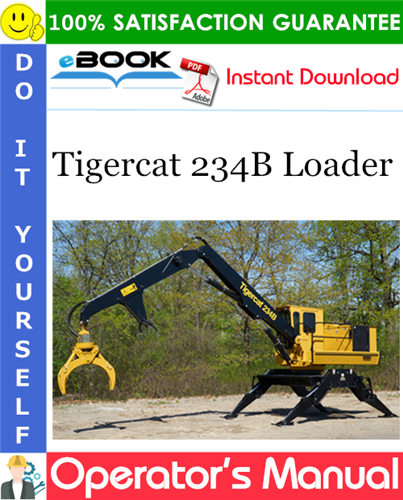 Tigercat 234B Loader Operator's Manual