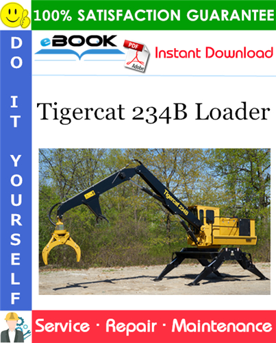 Tigercat 234B Loader Service Repair Manual
