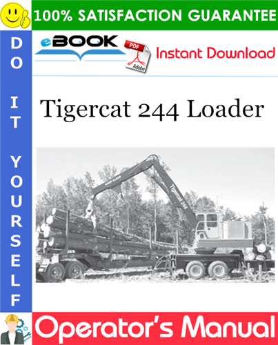 Tigercat 244 Loader Operator's Manual