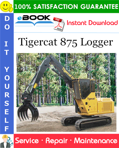 Tigercat 875 Logger Service Repair Manual
