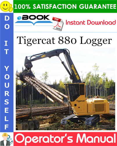 Tigercat 880 Logger Operator's Manual