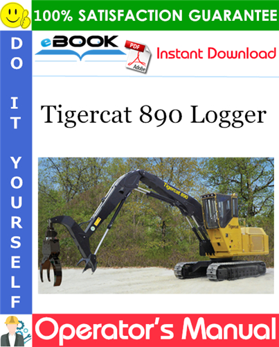 Tigercat 890 Logger Operator's Manual