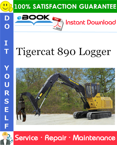 Tigercat 890 Logger Service Repair Manual