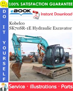 Kobelco SK70SR-1E Hydraulic Excavator Parts Manual