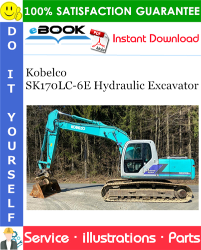 Kobelco SK170LC-6E Hydraulic Excavator Parts Manual