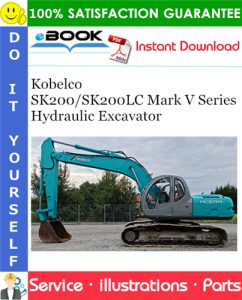 Kobelco SK200/SK200LC Mark V Series Hydraulic Excavator Parts Manual