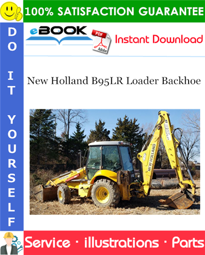 New Holland B95LR Loader Backhoe Parts Manual