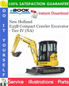 New Holland E35B Compact Crawler Excavator - Tier IV (NA) Parts Manual