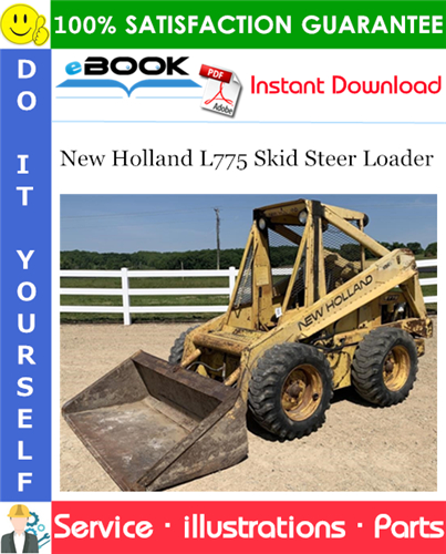 New Holland L775 Skid Steer Loader Parts Manual