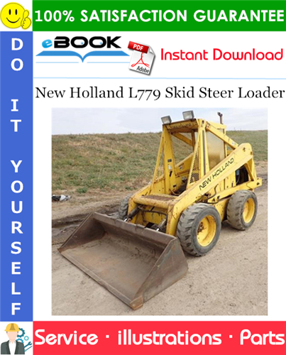 New Holland L779 Skid Steer Loader Parts Manual
