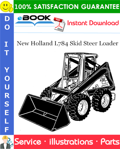 New Holland L784 Skid Steer Loader Parts Manual