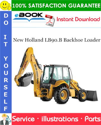 New Holland LB90.B Backhoe Loader Parts Manual