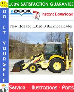 New Holland LB110.B Backhoe Loader Parts Manual