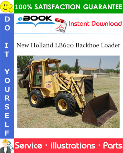 New Holland LB620 Backhoe Loader Parts Manual